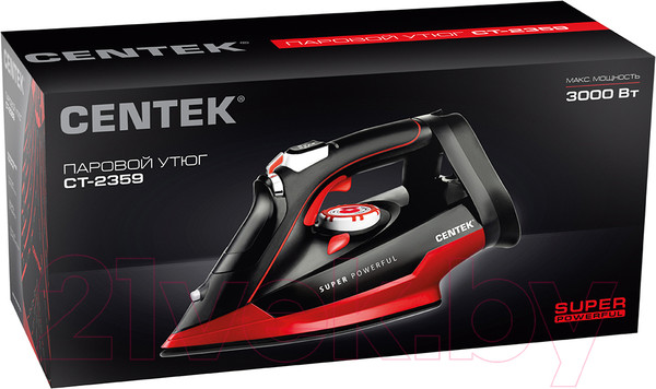 Изображение товара Утюг Centek CT-2359 (красный)