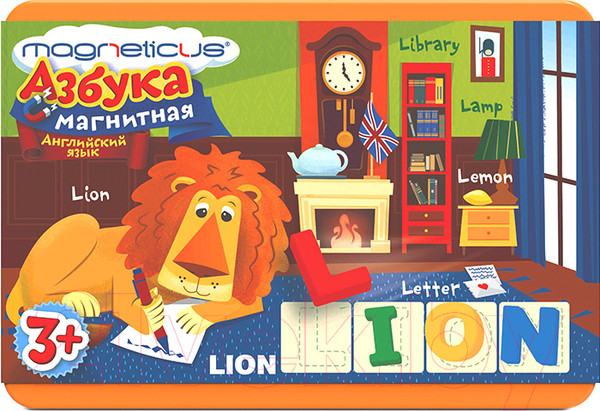 Изображение товара Развивающая игра Magneticus Магнитная азбука. Английский язык / MA-085