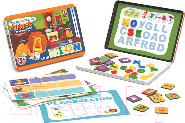 Изображение товара Развивающая игра Magneticus Магнитная азбука. Английский язык / MA-085