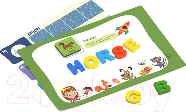 Изображение товара Развивающая игра Magneticus Магнитная азбука. Английский язык / MA-085