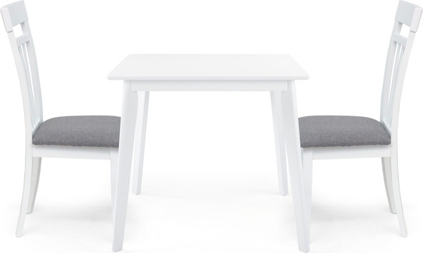 Изображение товара Обеденный стол Мир Ротанга Сидней 80x80 / 23869v276 (19128)-1-1-1-1-1-2-1-2-1 (белый)