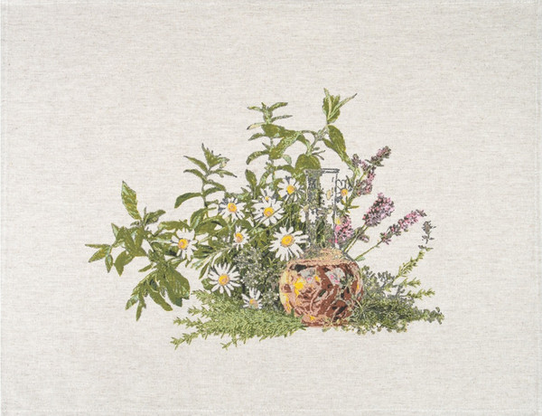 Изображение товара Набор полотенец Pole Kvetak (Беларускі лён) 46х60 24С112-ШР/рп/фкор/к. (32 Целебные травы-3/сорт1)