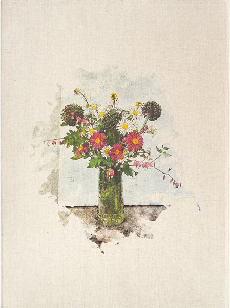 Изображение товара Набор полотенец Pole Kvetak (Беларускі лён) 46х60 24С112-ШР/рп/фкор/к. (388 Весенний букет new-3/сорт1)