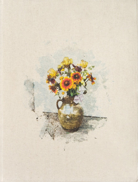 Изображение товара Набор полотенец Pole Kvetak (Беларускі лён) 46х60 24С112-ШР/рп/фкор/к. (388 Весенний букет new-3/сорт1)