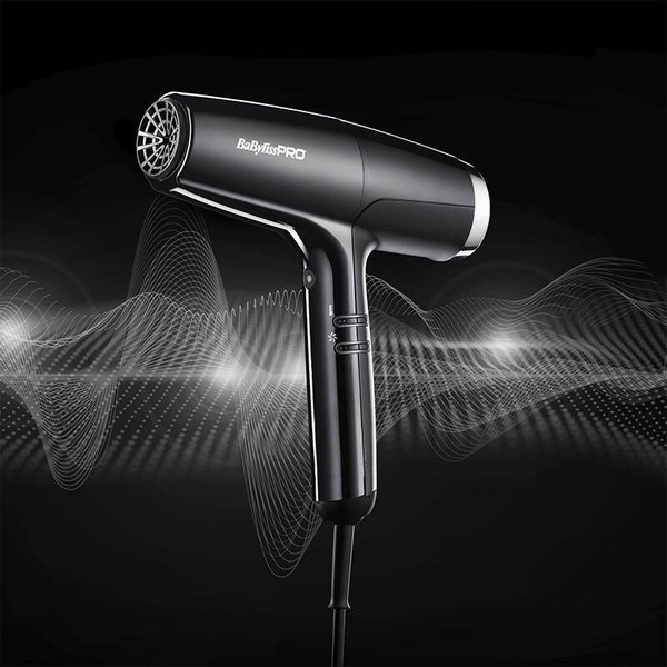 Изображение товара Профессиональный фен BaByliss Pro Falco Black And Silver BAB8550BE