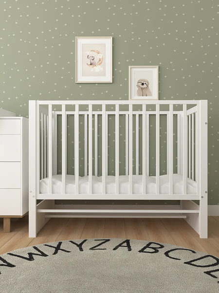 Изображение товара Детская кроватка СКВ СКВ-3 / 3194001 (белый)