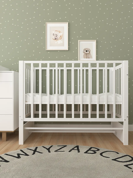 Изображение товара Детская кроватка СКВ СКВ-3 / 3194001 (белый)