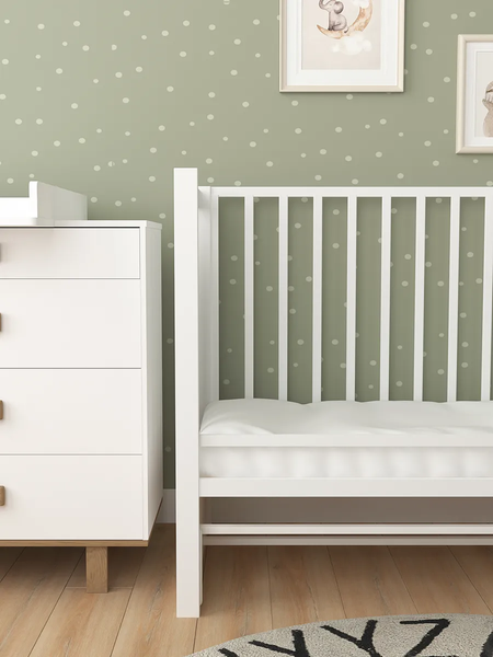 Изображение товара Детская кроватка СКВ СКВ-3 / 3194001 (белый)