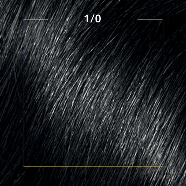 Изображение товара Крем-краска для волос Wella Color Perfect Стойкая 1/0 черный