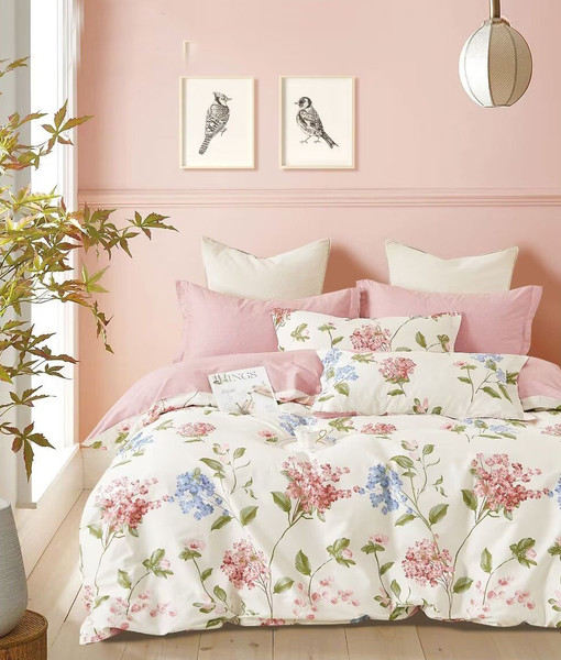 Изображение товара Комплект постельного белья Реноме 1.5сп Оливковая коллекция. Простыня на резинке УУ 6622 (поплин)