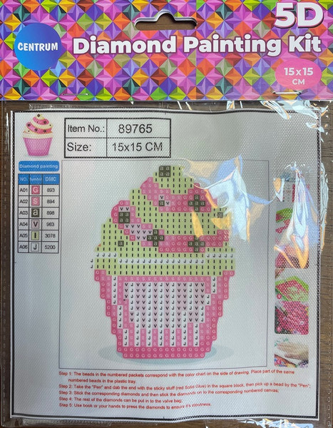 Изображение товара Набор алмазной вышивки Centrum Пирожное / 89765
