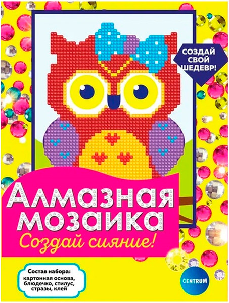 Изображение товара Набор алмазной вышивки Centrum Сова / 86762