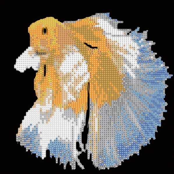 Изображение товара Набор алмазной вышивки Centrum 5D Золотая рыбка / 80876А