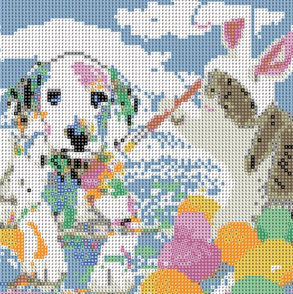 Изображение товара Набор алмазной вышивки Centrum 5D Забавные животные / 80885А