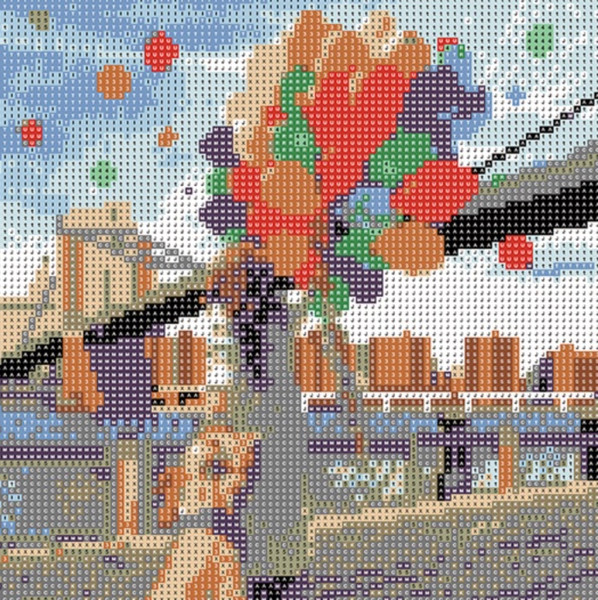 Изображение товара Набор алмазной вышивки Centrum 5D Воздушные шары / 80886А