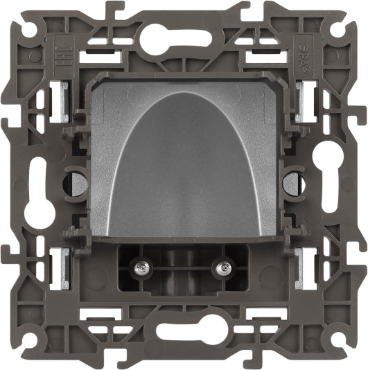 Изображение товара Вывод кабеля ЭРА Elegance 14-6003-16 / Б0065850 (титан)