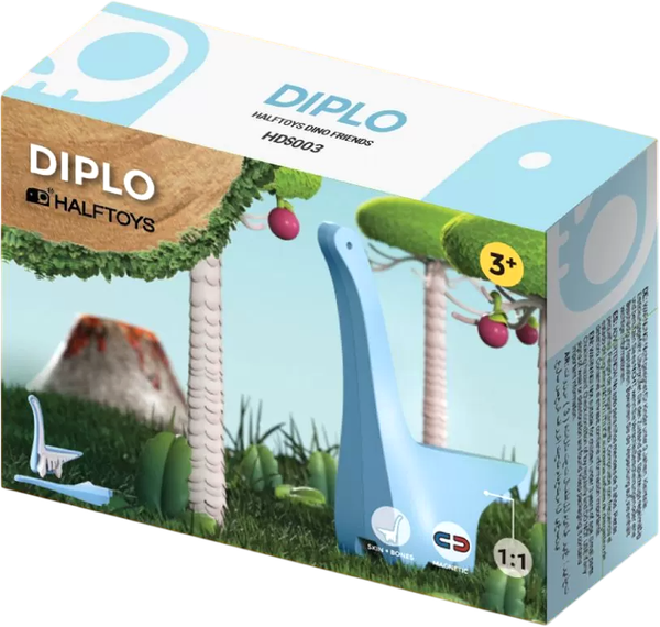 Изображение товара Игрушка-конструктор Halftoys Dino Дипло HDS003