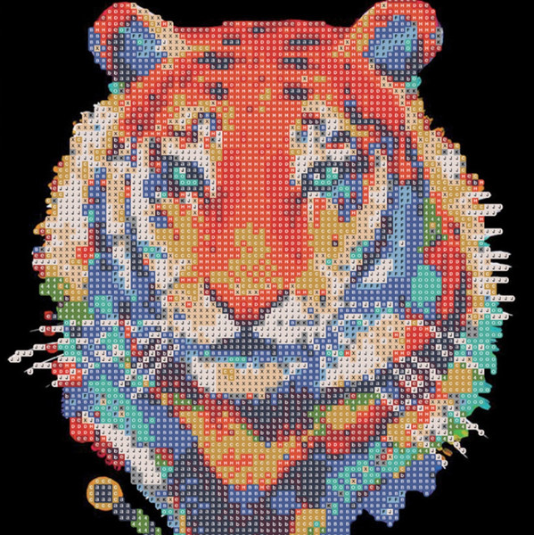 Изображение товара Набор алмазной вышивки Centrum 5D Тигр / 89749