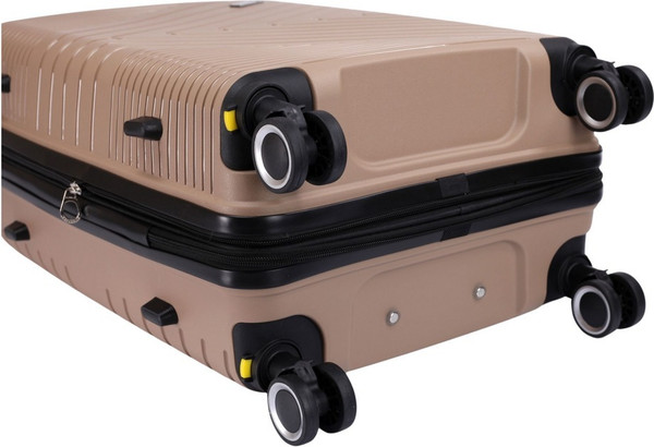 Изображение товара Набор чемоданов PRIDE РР-202 (3шт, капучино)