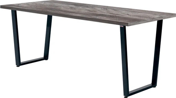 Изображение товара Обеденный стол Millwood Лофт Уэльс Л 160x80х75 (сосна пасадена/металл черный)