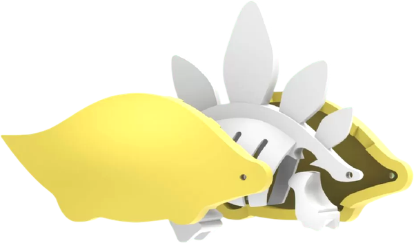 Изображение товара Игрушка-конструктор Halftoys Dino Стего с диорамой HD005