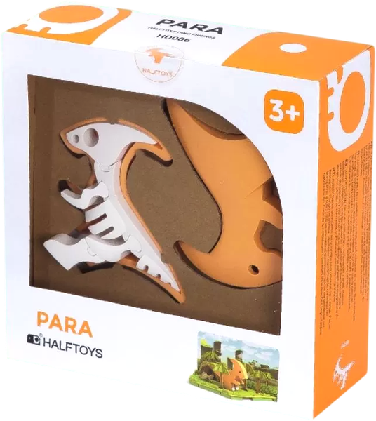 Изображение товара Игрушка-конструктор Halftoys Dino Пара с диорамой HD006