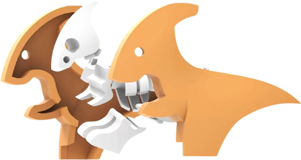 Изображение товара Игрушка-конструктор Halftoys Dino Пара с диорамой HD006