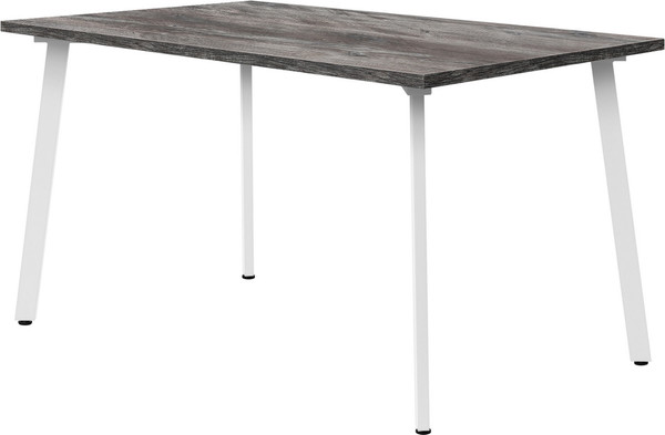 Изображение товара Обеденный стол Millwood Шанхай 130x80х75 (сосна пасадена/металл белый)
