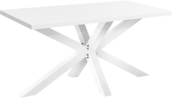 Изображение товара Обеденный стол Millwood Кейптаун 160x80x75 (белый/белый)