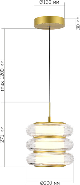Изображение товара Потолочный светильник ST Luce SL6239.203.03