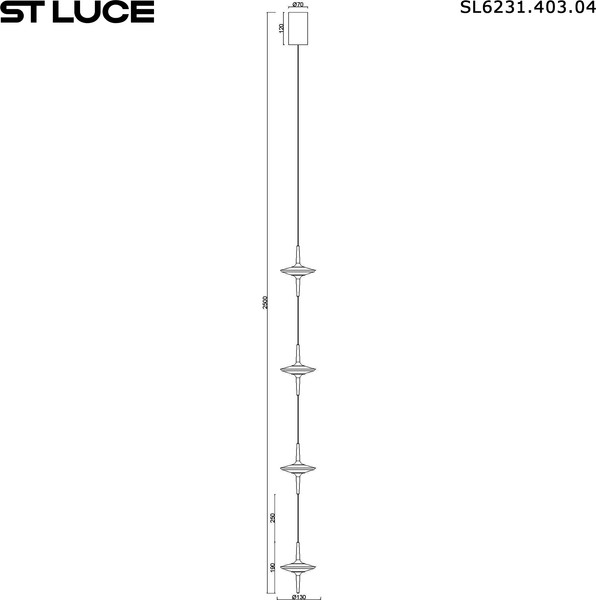 Изображение товара Люстра ST Luce SL6231.403.04
