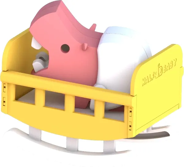 Изображение товара Игрушка-конструктор Halftoys Baby Animal Бегемот HAB005