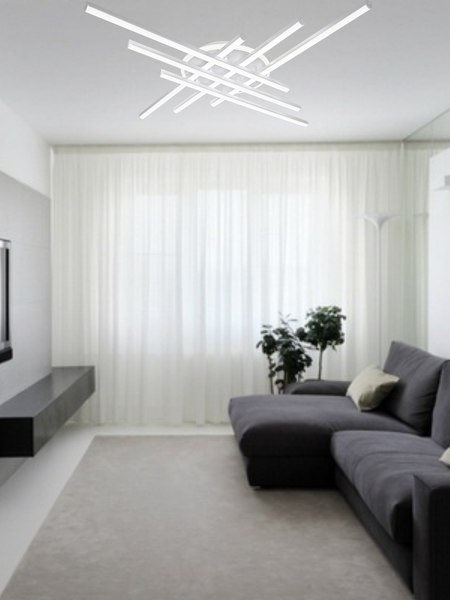 Изображение товара Потолочный светильник Mirastyle XL-70071/6+1 WT