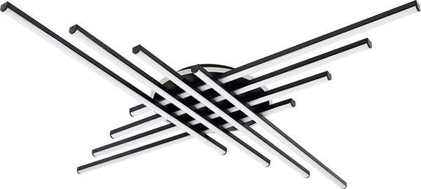 Изображение товара Потолочный светильник Mirastyle XL-70071/8+1 BK