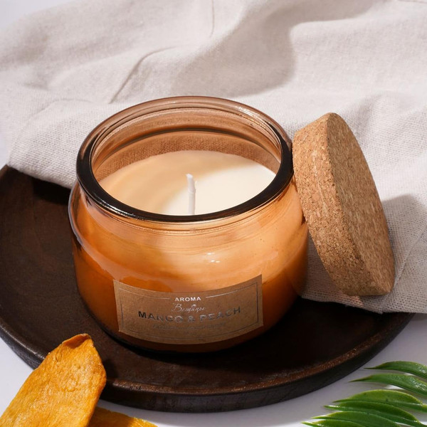 Изображение товара Свеча Вещицы Mango&Peach YJC-12