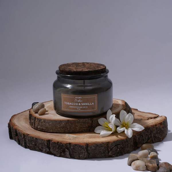 Изображение товара Свеча Вещицы Tobacco&Vanilla YJC-5