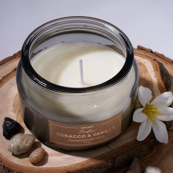 Изображение товара Свеча Вещицы Tobacco&Vanilla YJC-5
