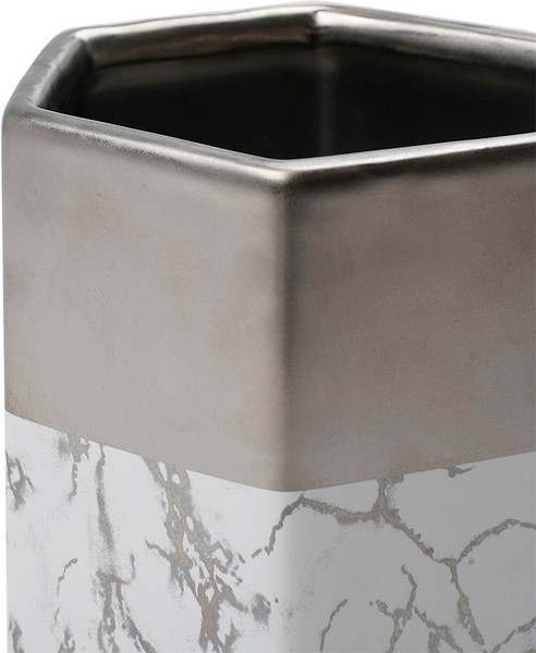 Изображение товара Ваза Вещицы Геометрия Cha24 (мрамор)