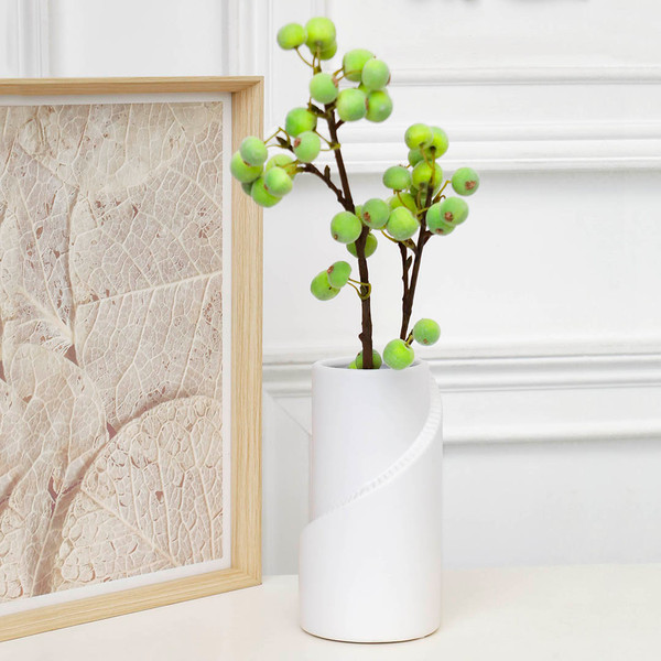 Изображение товара Ваза Вещицы Изгиб Cha28 (белый)