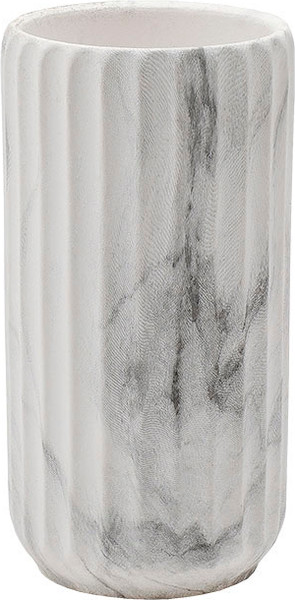 Изображение товара Ваза Вещицы Рельеф Cha19-S (мраморный)