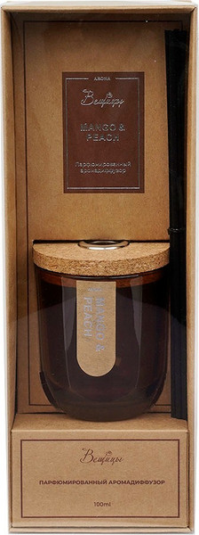 Изображение товара Аромадиффузор Вещицы Mango&Peach YJC-9 (100мл)