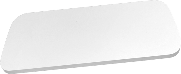Изображение товара Столешница для стола Millwood Закругленная 140x80x3.6 (белый)