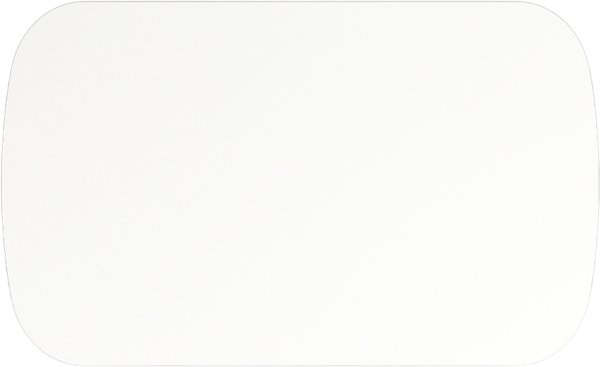 Изображение товара Столешница для стола Millwood Закругленная 100x60x1.8 (белый)