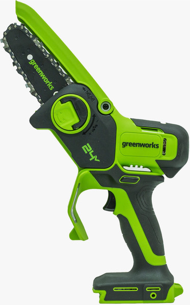 Изображение товара Пила цепная аккумуляторная Greenworks G24MCS10 24V 10см  / 2008207UB  (c АКБ 4Ач и ЗУ)