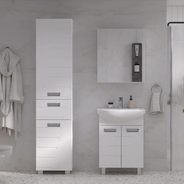 Изображение товара Тумба под умывальник Volna Joli 55.2D Балтика (напольная)