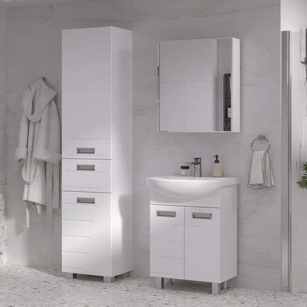 Изображение товара Тумба под умывальник Volna Joli 55.2D Балтика (напольная)