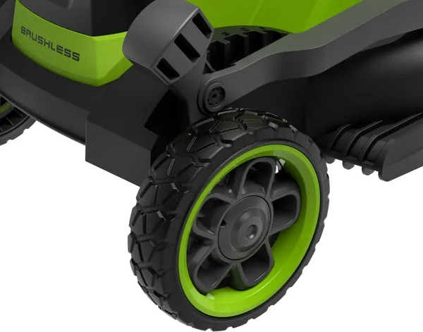 Изображение товара Газонокосилка аккумуляторная Greenworks GD24LM331 бесщеточная 24V 33см / 2520607 (без АКБ и ЗУ)