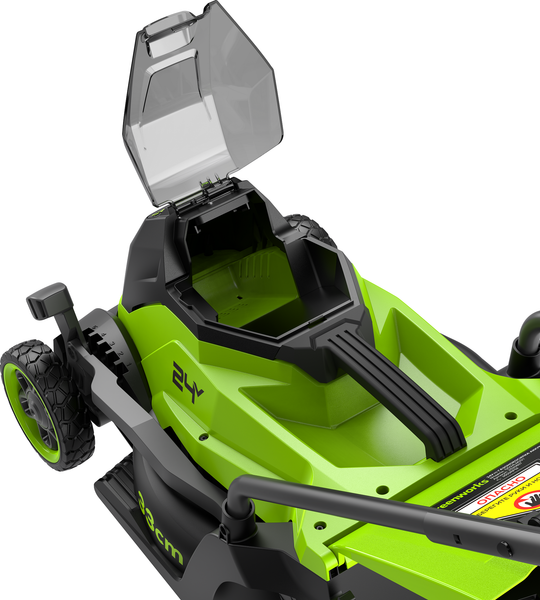 Изображение товара Газонокосилка аккумуляторная Greenworks GD24LM331 бесщеточная 24V 33см / 2520607UA (c АКБ 2Ач)
