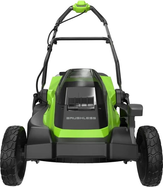 Изображение товара Газонокосилка аккумуляторная Greenworks GD24X2LM361 бесщеточная 2x24V 36см / 2520707UD (c 2-мя АКБ 4Ач и ЗУ)
