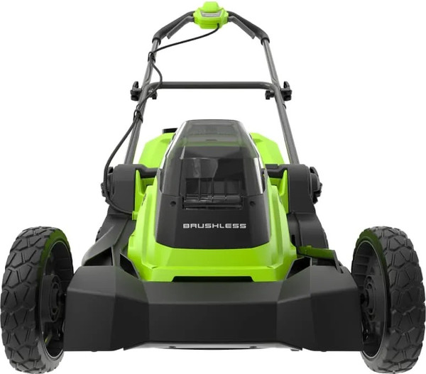Изображение товара Газонокосилка аккумуляторная Greenworks GD24X2LM411 2x24V 41см / 2520907UD (c 2-мя АКБ 4Ач и ЗУ)